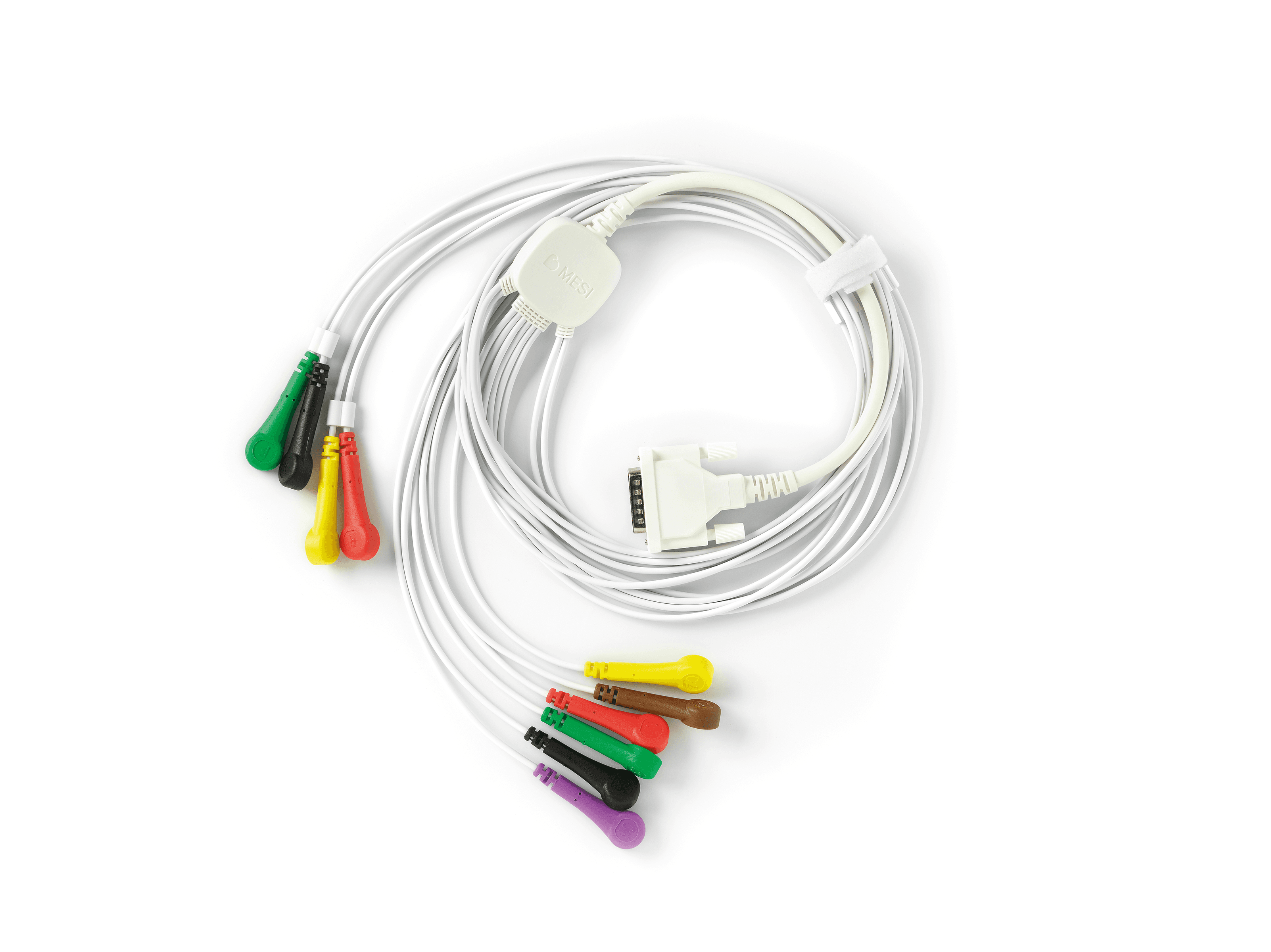 MESI EKG-kabel SNAP IEC – reservkabel för mTABLET EKG-modul art.nr 500-000323
