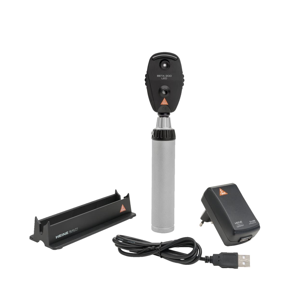HEINE BETA 200 LED Oftalmoskopset USB