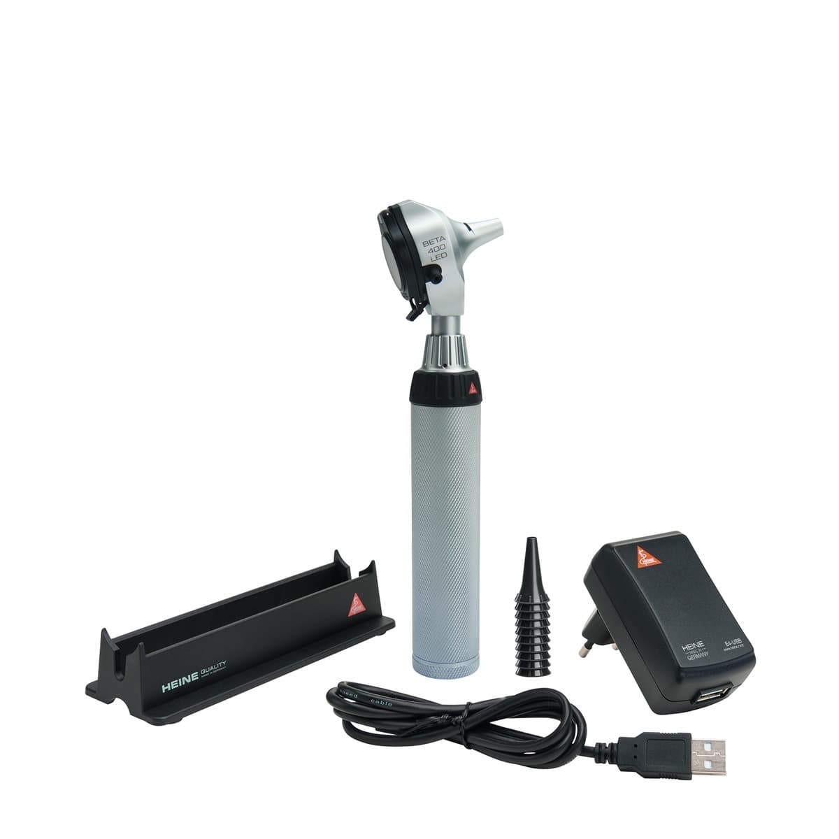 HEINE BETA 400 F.O. LED USB-Otoskopset