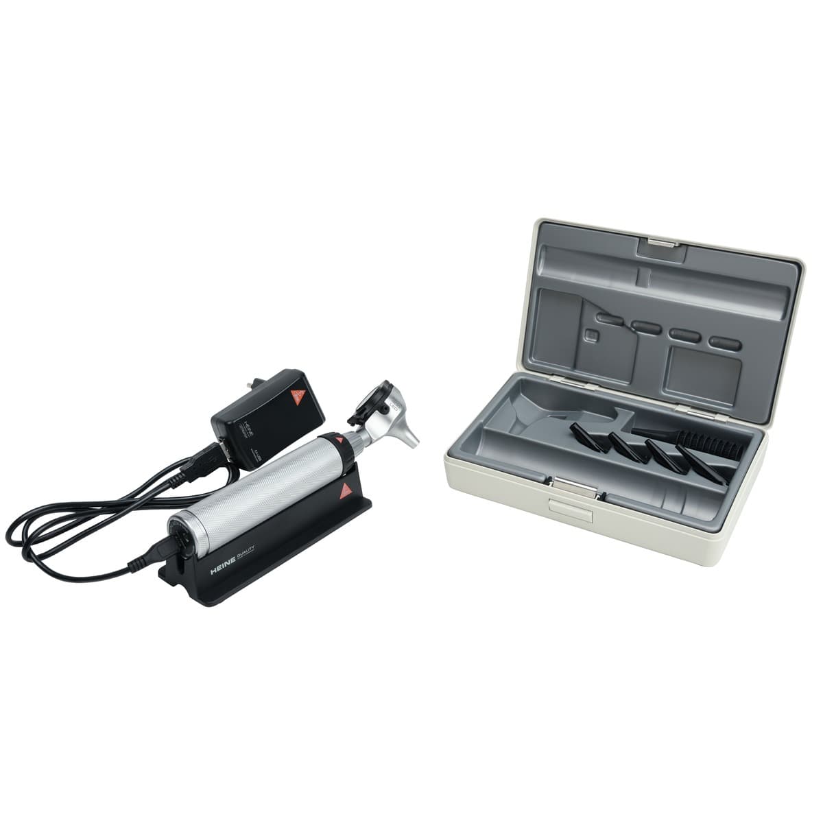 HEINE BETA 400 F.O. LED USB-Otoskopset med hårt etui