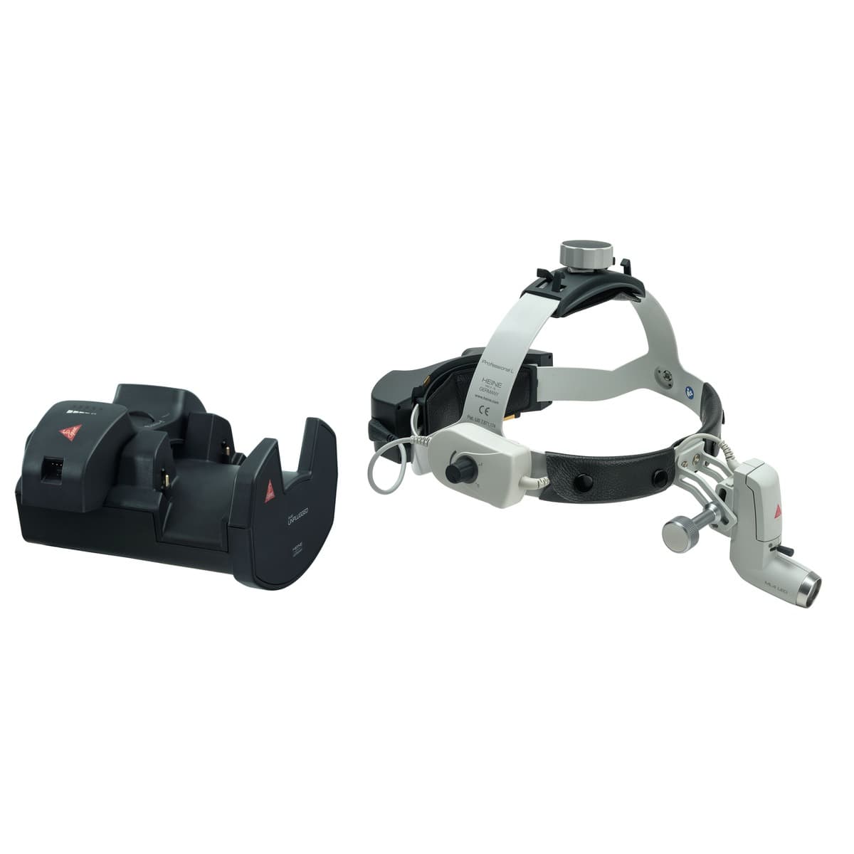 HEINE ML4 LED HeadLight med EN50 UNPLUGGED väggladdare